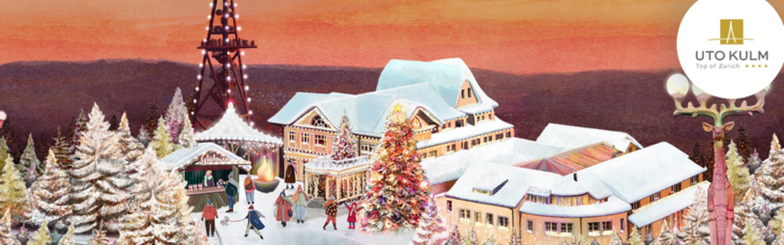 Der Radio 1 Adventskalender mit Hotel und Restaurant UTO KULM. Top of Zurich